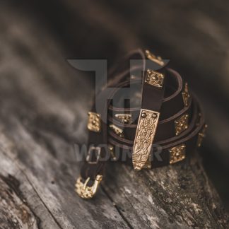 pas wczesnosredniowieczny z birki grób 369 early medieval Birka belt from grave 369