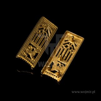 końcówka pasa późnośredniowiecznego medieval belt end