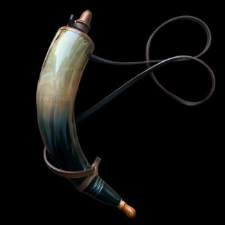 prochownica rogowa powder horn 2