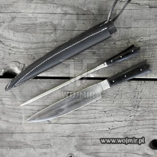 medieval cutlery with scabbard sredniowieczne sztucce