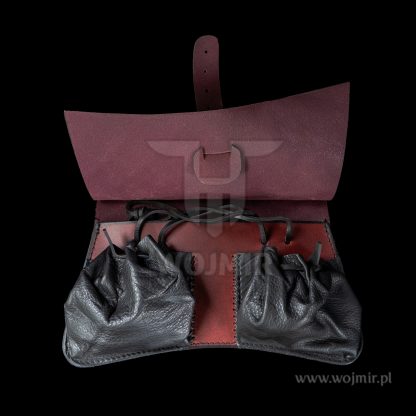 sakwa średniowieczna medieval leather pouch