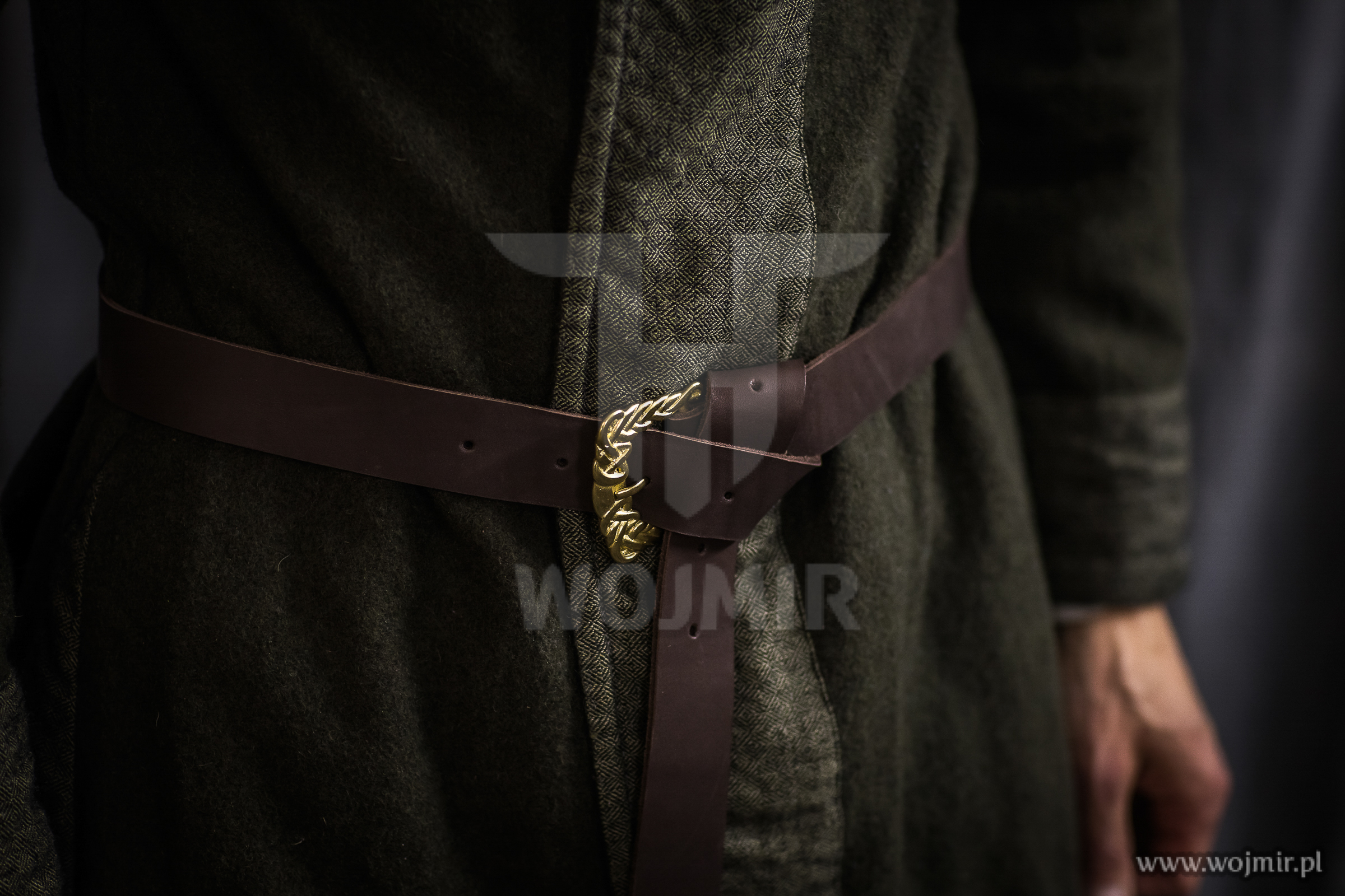 viking leather belt replika pasa wikinga 33mm