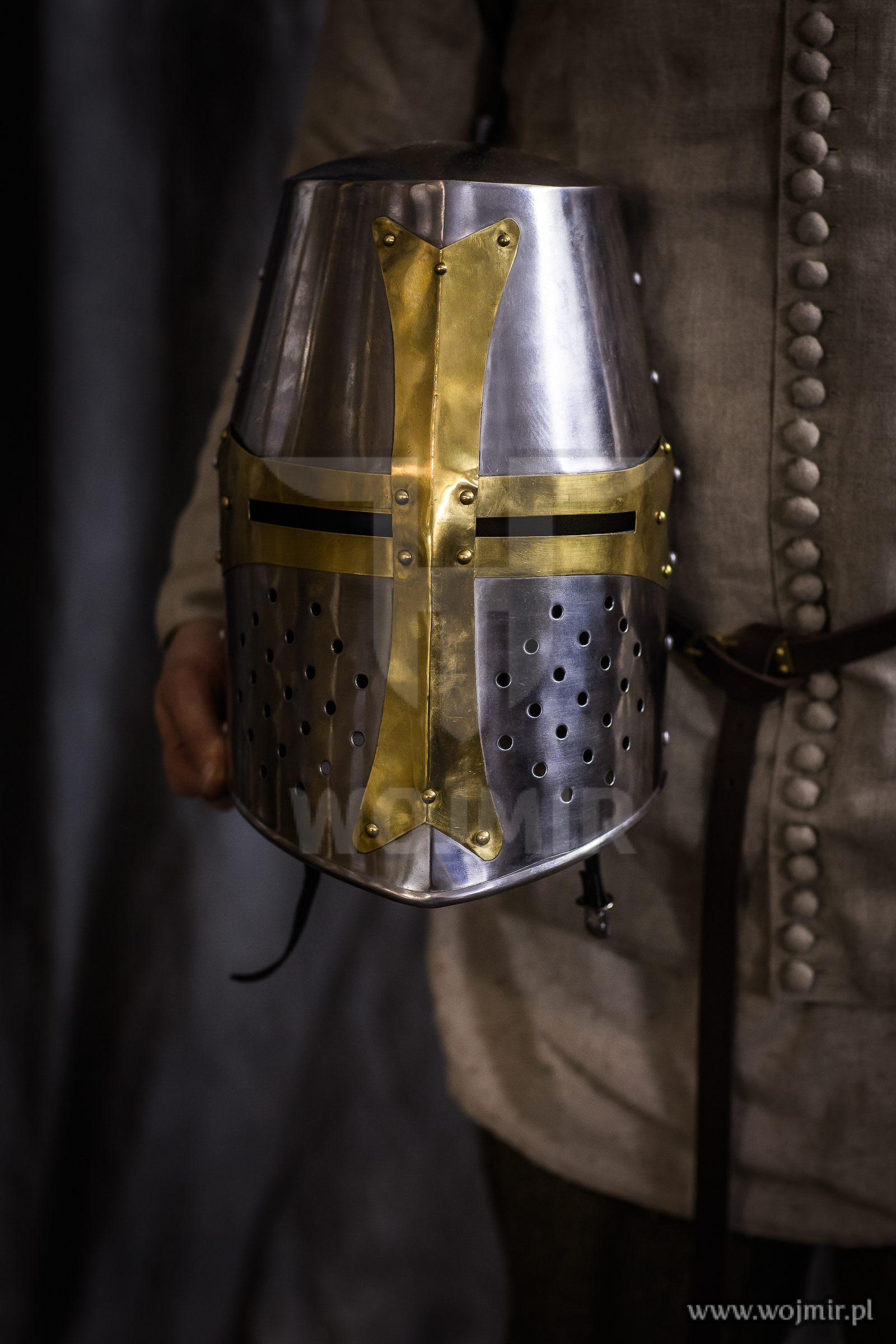 pot helmet hełm wielki