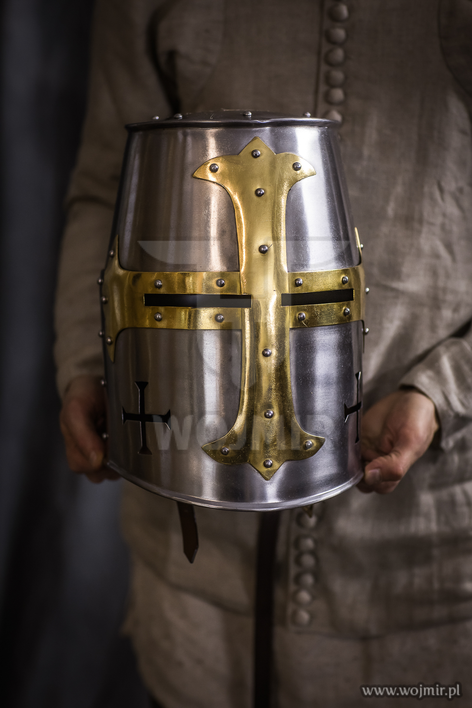 crusader helmet hełm krzyżowca