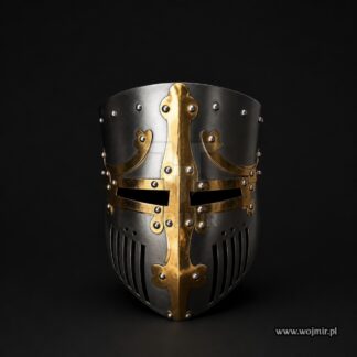 decorated great helmet hełm garnczkowy zdobiony typ 4