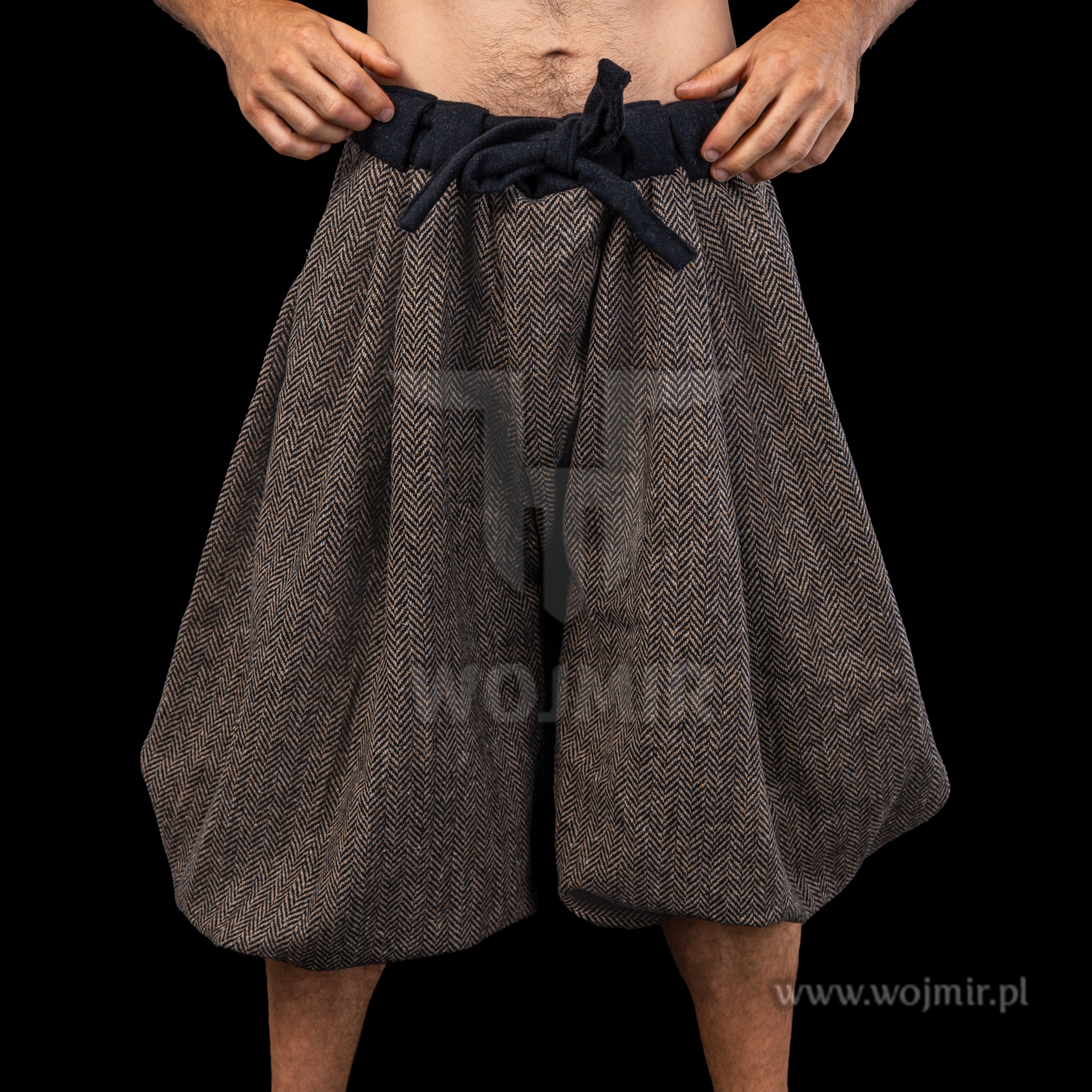 spodnie wikińskie early medieval pants type 4