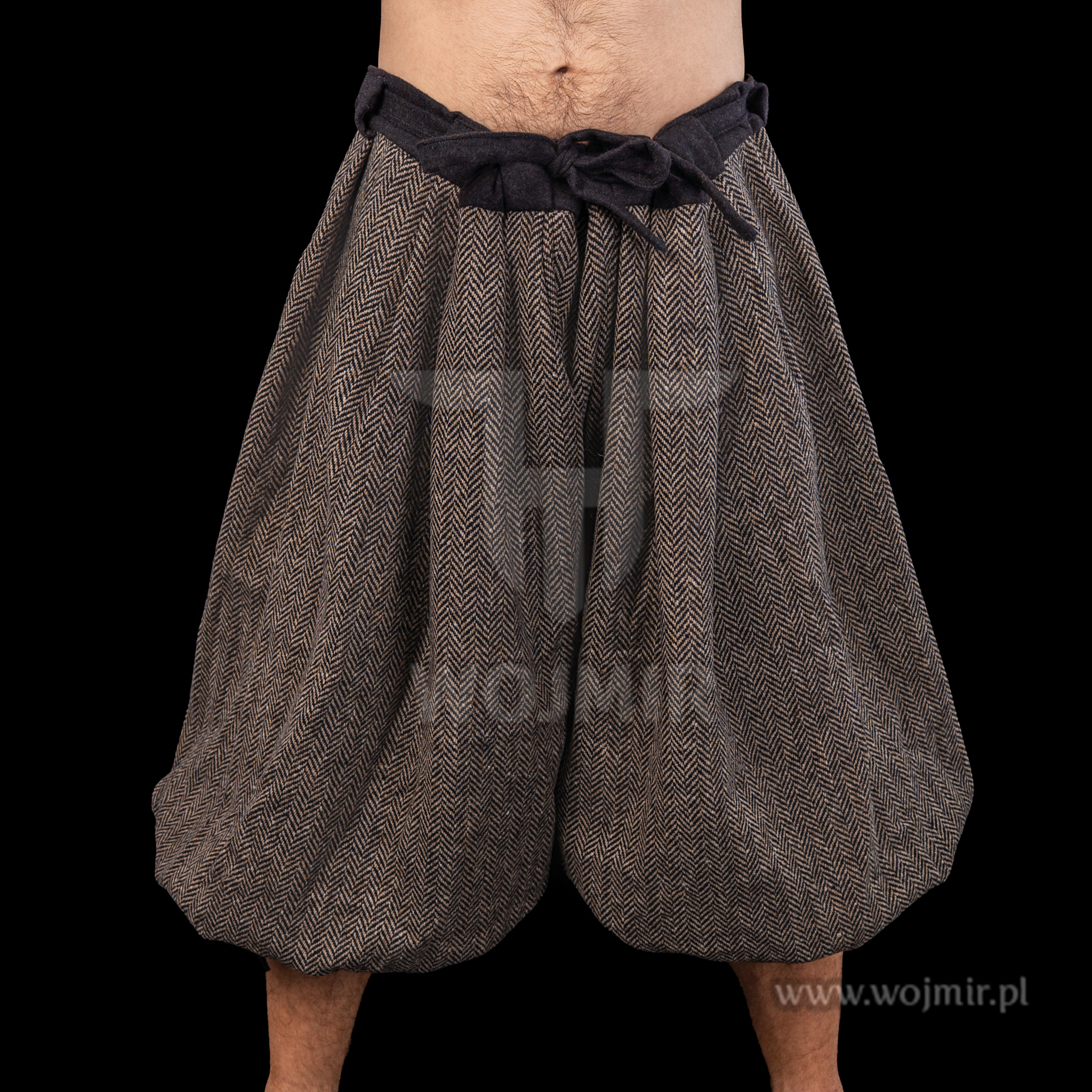 spodnie wikińskie early medieval pants type 4