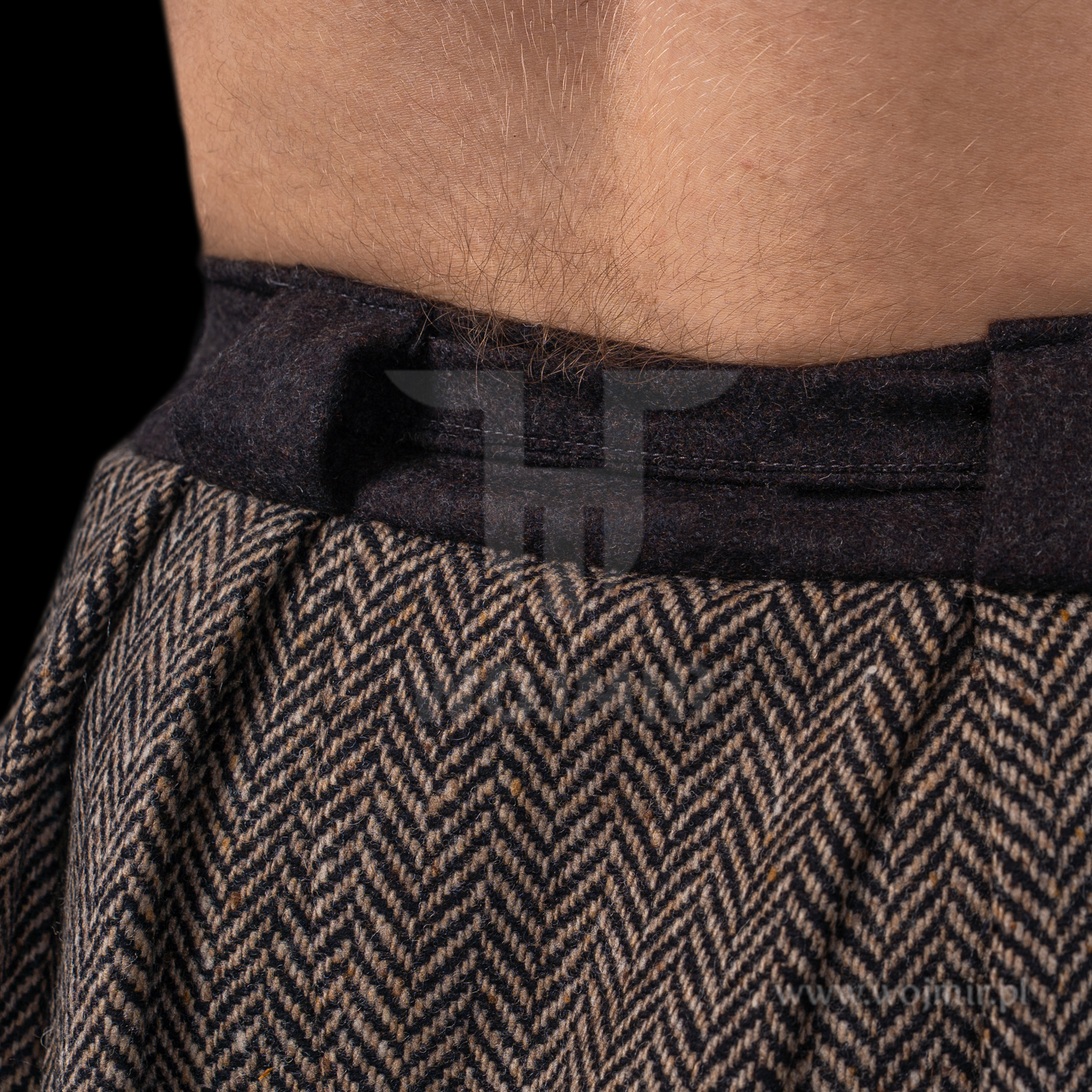 spodnie wikińskie early medieval pants type 4